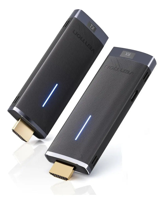 Splitter Transmisor Receptor Hdmi Wireless 40 Metros Vention Negro