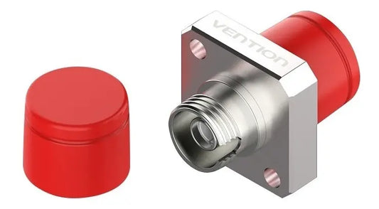 Adaptador De Fibra Optica De Red Fc Fc Simple Mode Vention