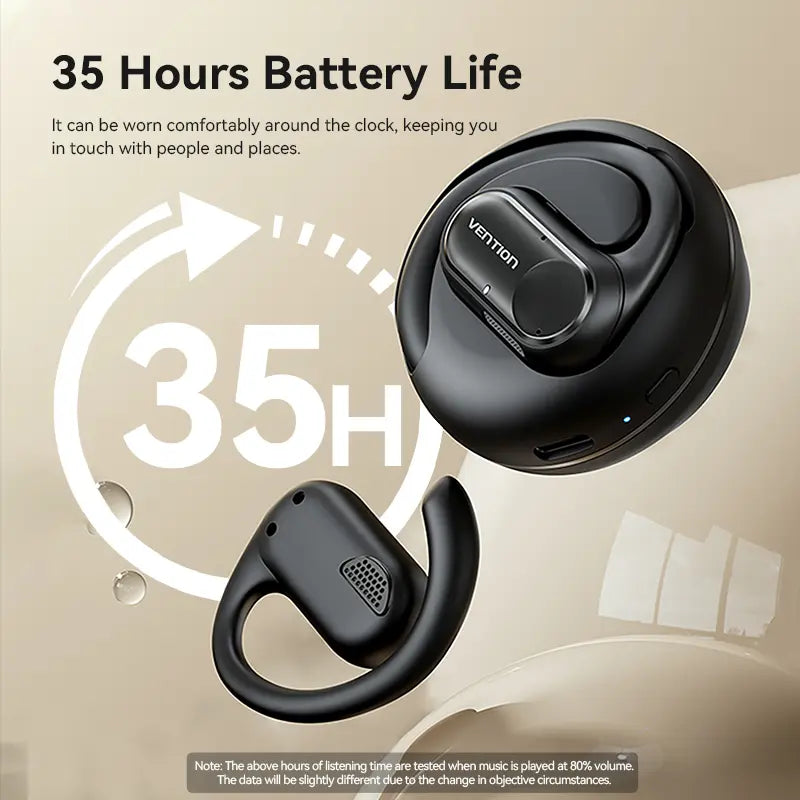 Auriculares Bluetooth Vention Open Ear Ipx5 Deportivo 35 Hs