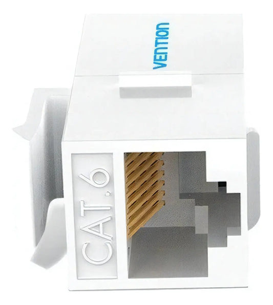 Adaptador Premium Cat6 Ficha Rj45 Hembra Utp Union Vention