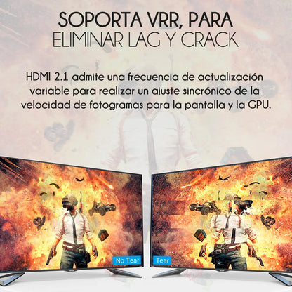 Cable Hdmi 2,1 Premium 8k Earc 120hz 48gbps 5 Metros Vention