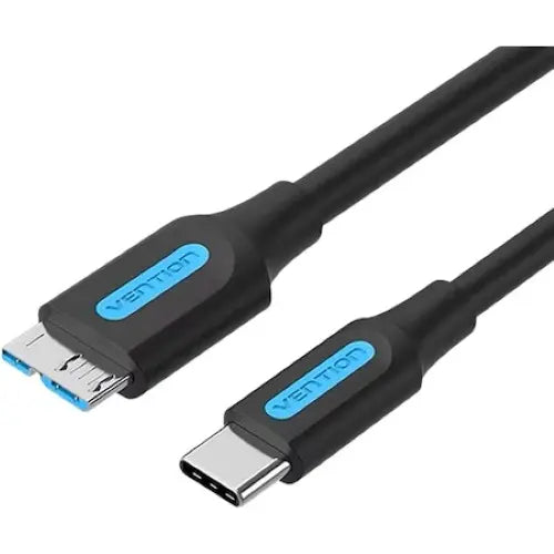 Cable Usb-c 3,0 A Usb Micro-b 2a 5gbps 0,5 Metros Vention Negro