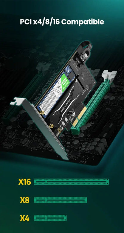 Tarjeta Expansión X 2 M,2 Nvme Pcie 3,0 Ugreen Hasta 4tb