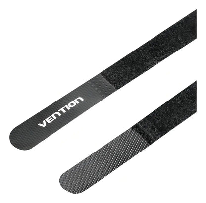 Tira Organizadora De Cables Autoadhesivo 18cm Vention Kaob0 Negro