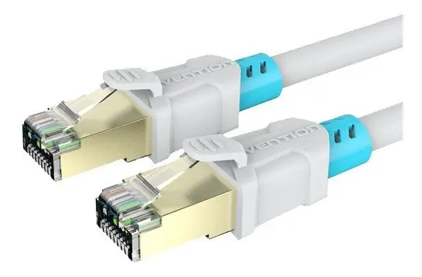 Cable Red Cat6 Blindado 0,75 M Patch Cord Sstp Rj45 Vention