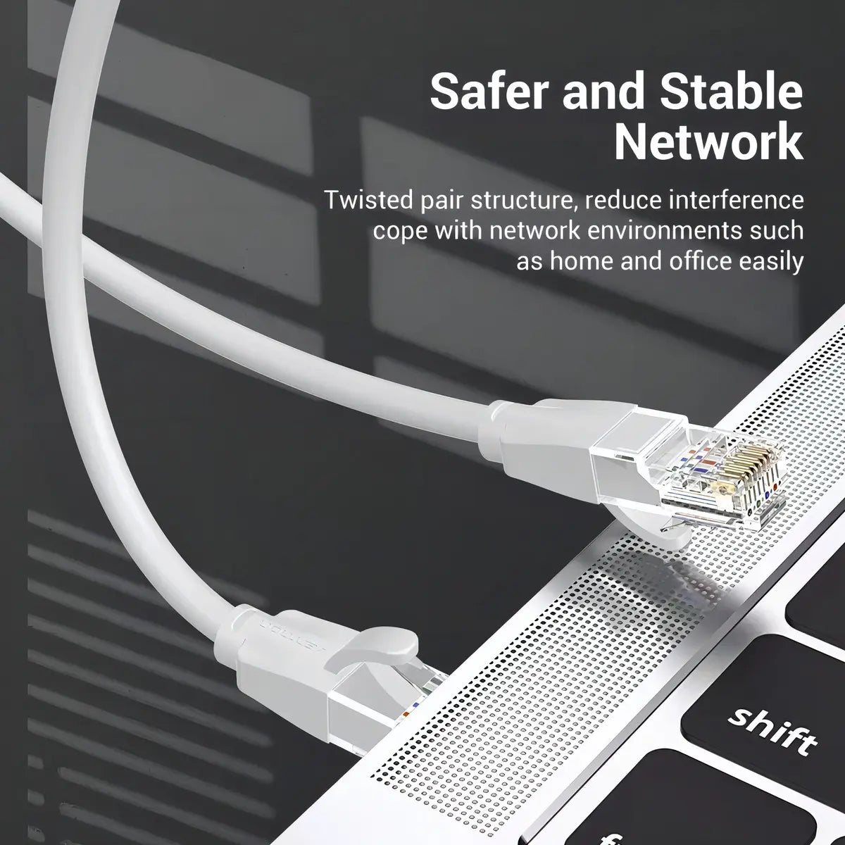 Cable De Red Cat6 Patch Cord Utp 1,5 Metros Gigabit Vention