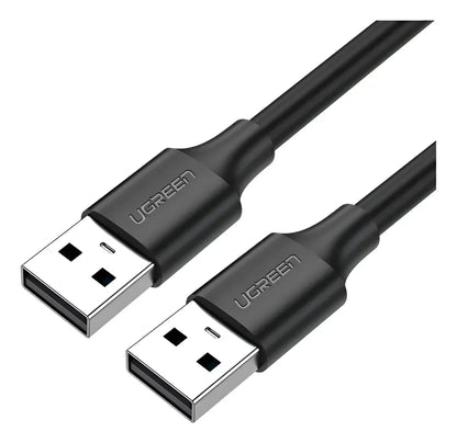 Cable Usb Permium Macho A Macho 25cm Carga Y Dato Ugreen Negro