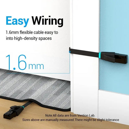 Cable De Red Plano Cat6 Patch Cord Utp 30 M Gigabit Vention