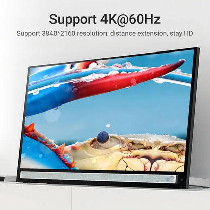 Cable Extensor 0,5 M Hdmi 2,0 Hembra A Hembra 4k Vention