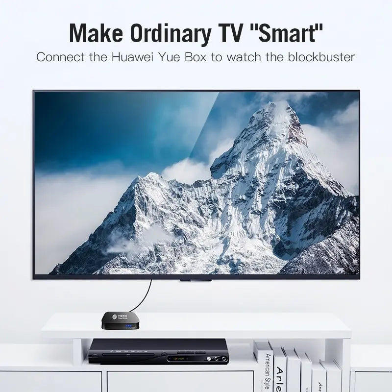 Cable Audio Video P/ Huawei Smart Box 3,5mm A Rca 2m Vention