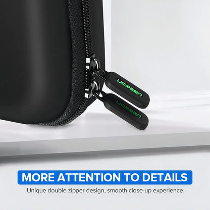 Estuche Portatil Para Disco Duro Externo Cables 3,5 Ugreen Negro