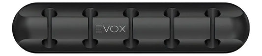 Organizador De 5 Cables Escritorio Con Adhesivo 3m Vention Phantom Black