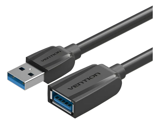 Alargue Usb 3,0 Extensor Alta Velocidad 1 Metro Vention Negro