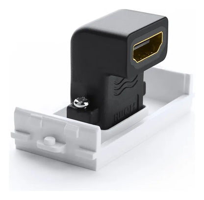 Bastidor Hdmi De Pared 4k Blanco Angulo 90° Ugreen
