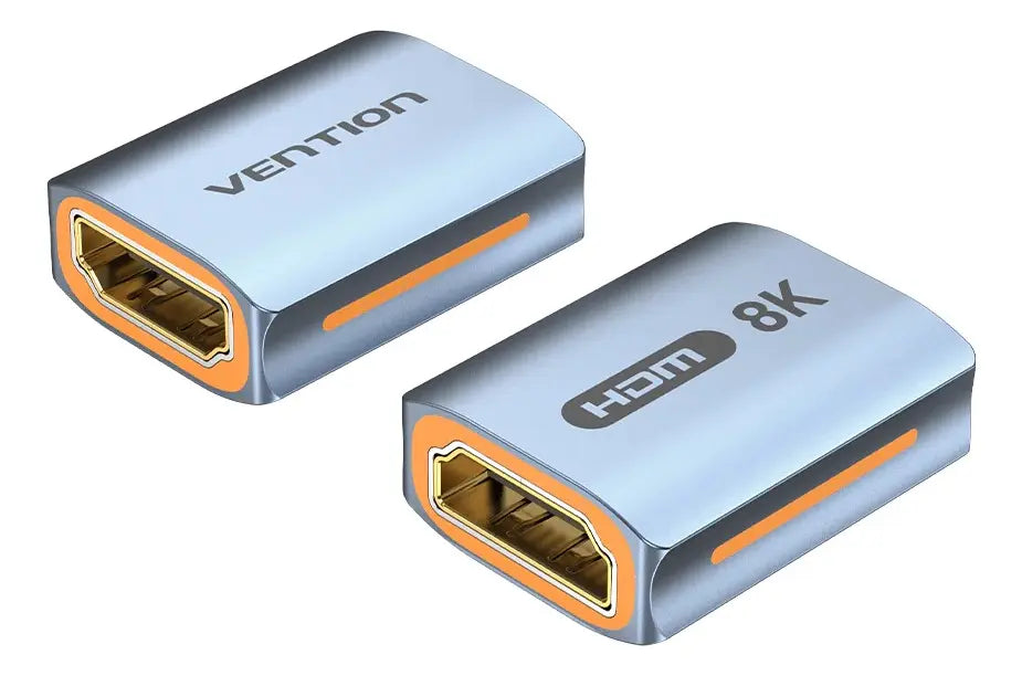 Adaptador X2 Union Hdmi 2,1 8k Hembra Cable Extensor Vention