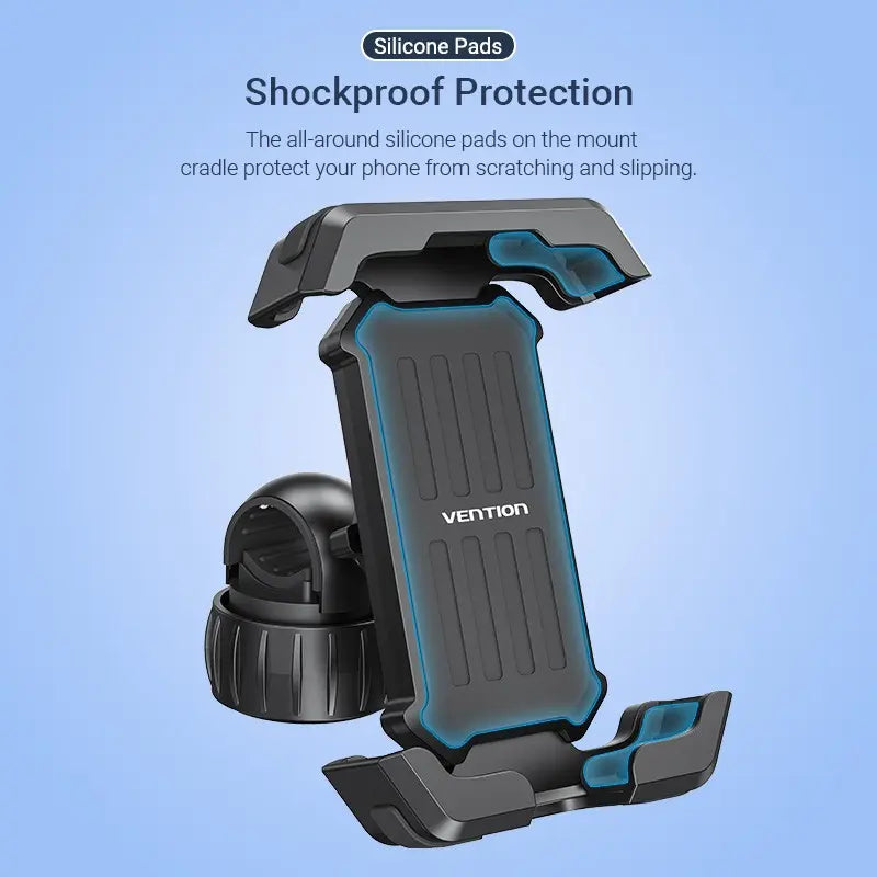Soporte De Telefono Celular Para Bicicleta Y Moto Vention
