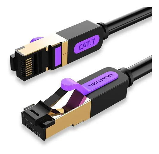 Cable De Red Cat7 Sstp Blindado 1m Patch Cord Rj45 Vention