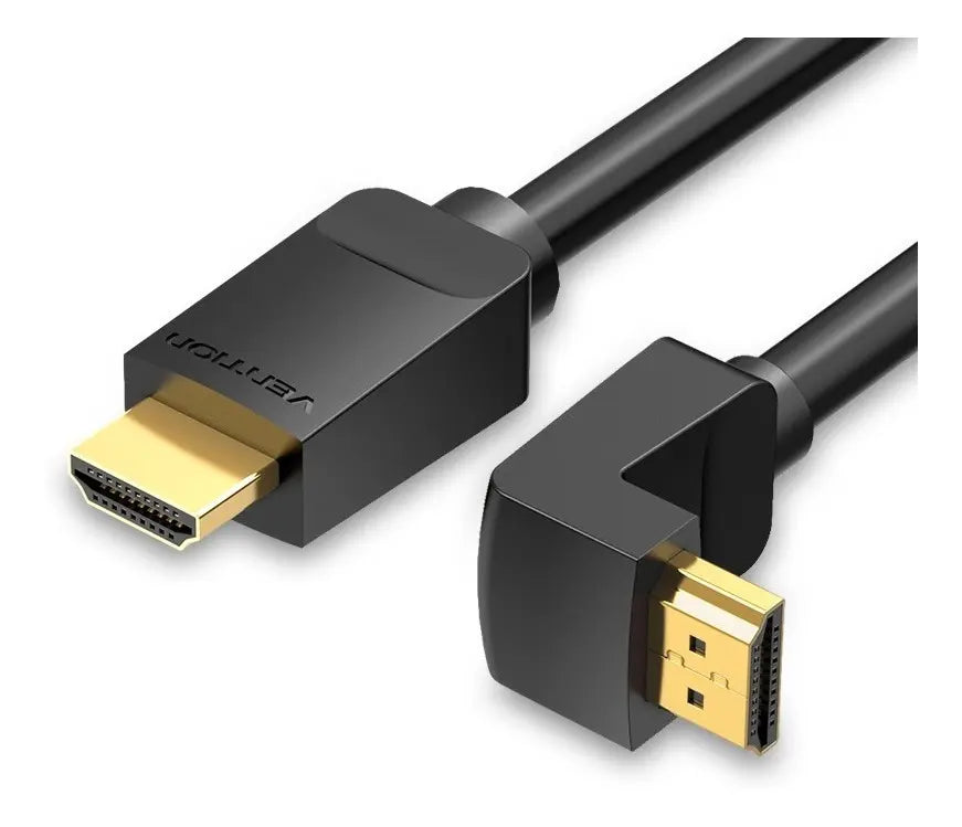 Cable Hdmi 1 M Codo 270 Grados 4k Hdr 60hz 3d Arc Vention