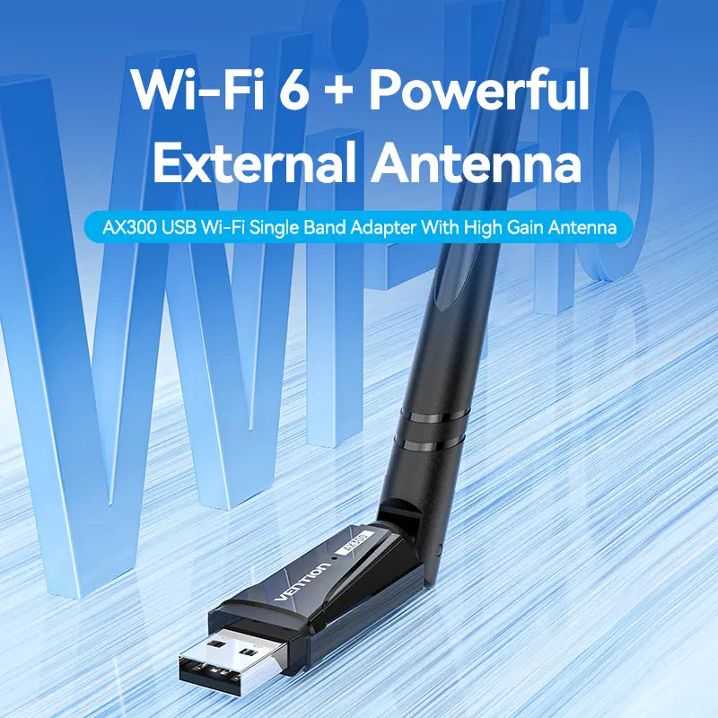 Adaptador Antena Wifi Usb Receptor Inalambrico Vention Kdvb0