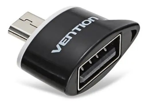 Adaptador Usb 2,0 A Micro Otg - Vention Negro