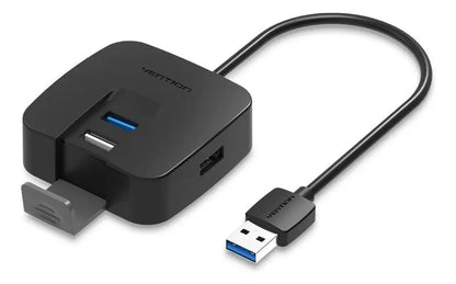 Hub Expansor X 4 Usb Multipuerto Mac / Pc - 0,15 M Vention Negro