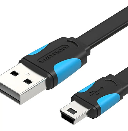 Cable Mini Usb Macho A Usb 5 Pin Ps3 Gps 1 M Vention Negro