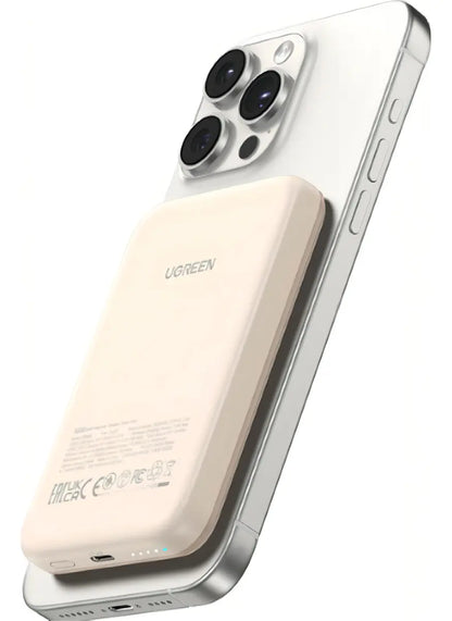 Power Bank Cargador Portatil Magnetico 5000mah Ugreen Blanco
