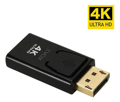 Adaptador Evox Displayport Macho A Hdmi Hembra Bapbz Negro