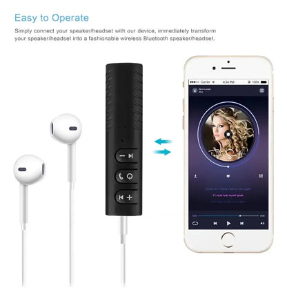 Receptor Bluetooth Evox Bateria Control Volumen Manos Libres
