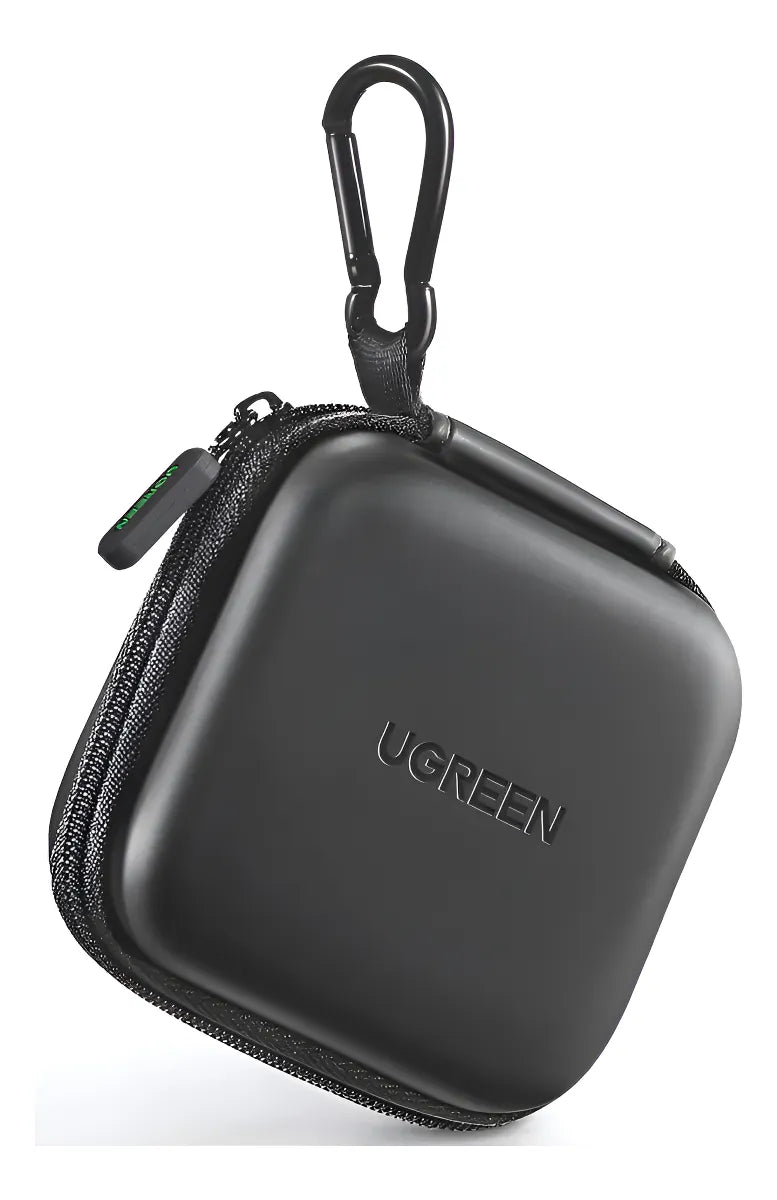 Estuche Para Auriculares Cables Y Accesorios Negro Ugreen