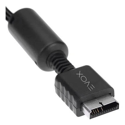 Cable De Audio Y Video Av A Rca Para Ps2 De 1,8 M Evox