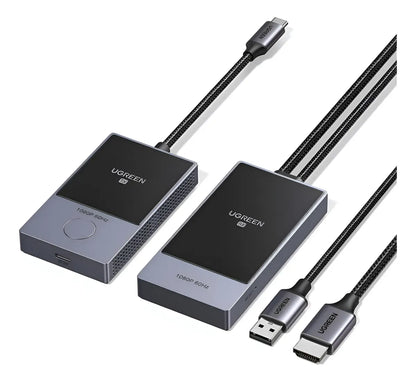 Transmisor Receptor Inalambrico Usb C Hdmi 1080p 30m Ugreen Negro