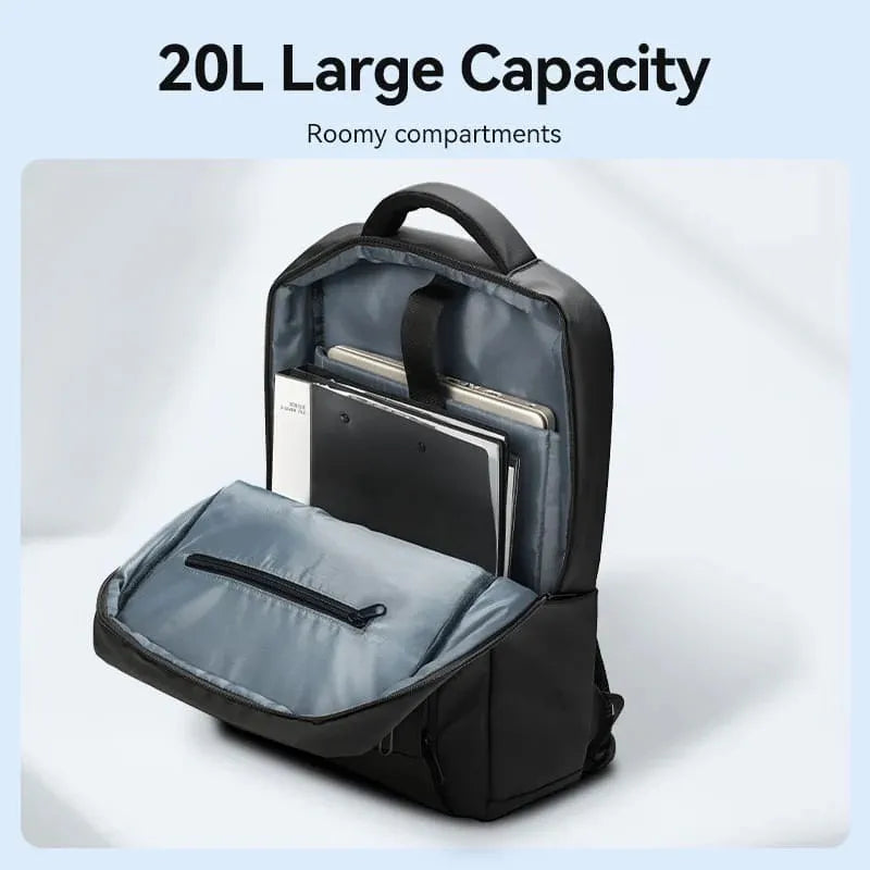 Mochila Porta Notebook / Laptop 15,6 Ipx4 20 Litros Vention Negro Liso