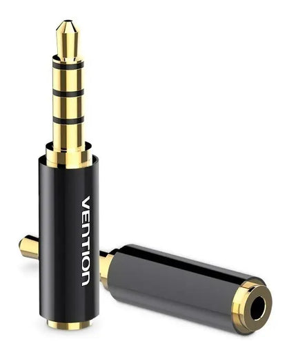 Adaptador Premium De Audio Jack 2,5mm A Jack 3,5mm - Vention