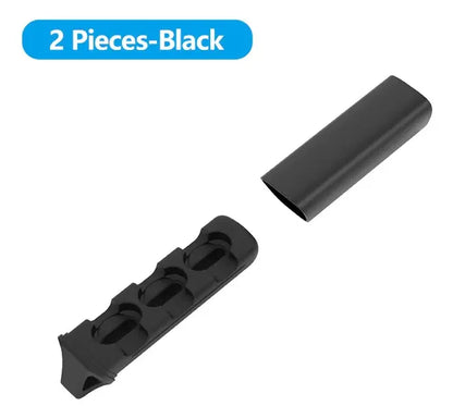Porta Ficha De Cable Magnetico Usb-c Y Lightning Vention Negro