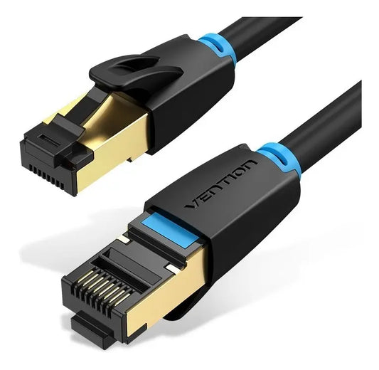 Cable De Red Cat8 Blindado 8 M Patch Cord Sstp Rj45 Vention