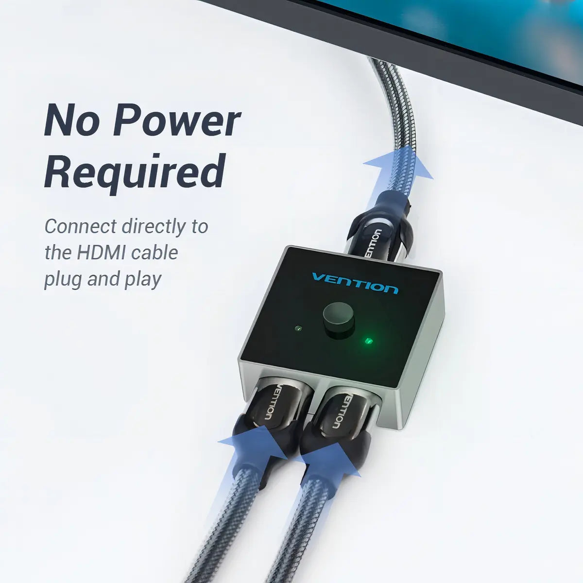 Splitter Premium Switch Bidireccional Hdmi 2 A 1 - Vention