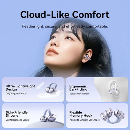 Auriculares Inalambrico Bluetooth 5,4 Echo Clip A1 Vention