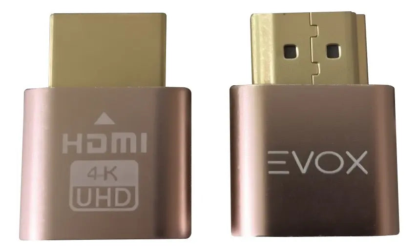 Hdmi Dummy Plug 4k Display Emulador Cripto Minera Rig Evox