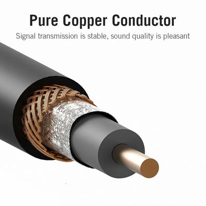 Cable Digital Audio Coaxial Rca De Audio Video 1,5m Vention