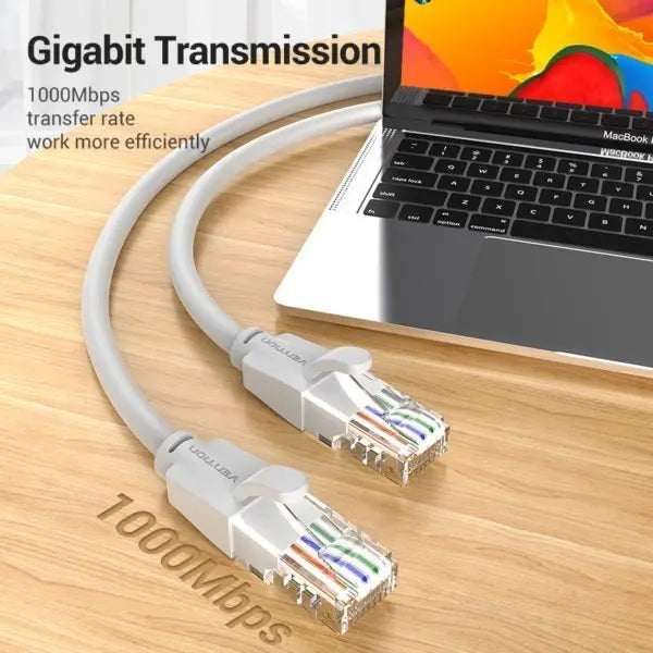 Cable De Red Cat6 Patch Cord Utp 1 Metro Gigabit Vention