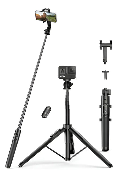 Palo Selfie + Tripode Bluetooth Celular Remoto 360 Ugreen Negro