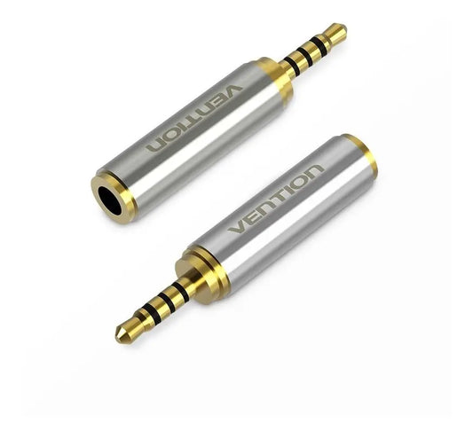 Adaptador Jack 3,5mm Hembra A 2,5mm Macho Auricular Vention