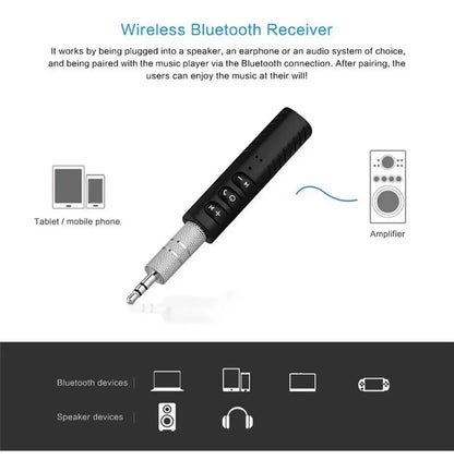 Receptor Bluetooth Evox Bateria Control Volumen Manos Libres