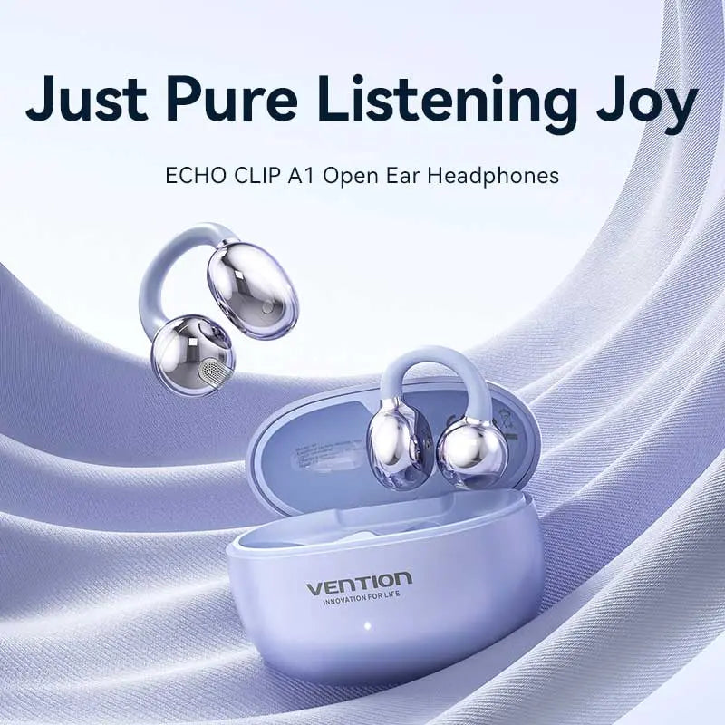 Auriculares Inalambrico Bluetooth 5,4 Echo Clip A1 Vention