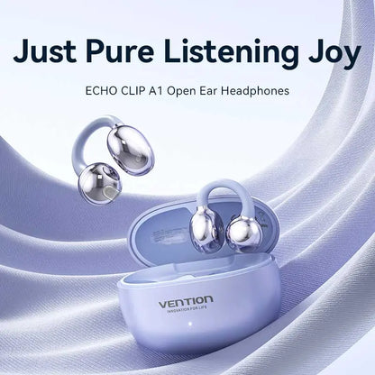 Auriculares Inalambrico Bluetooth 5,4 Echo Clip A1 Vention