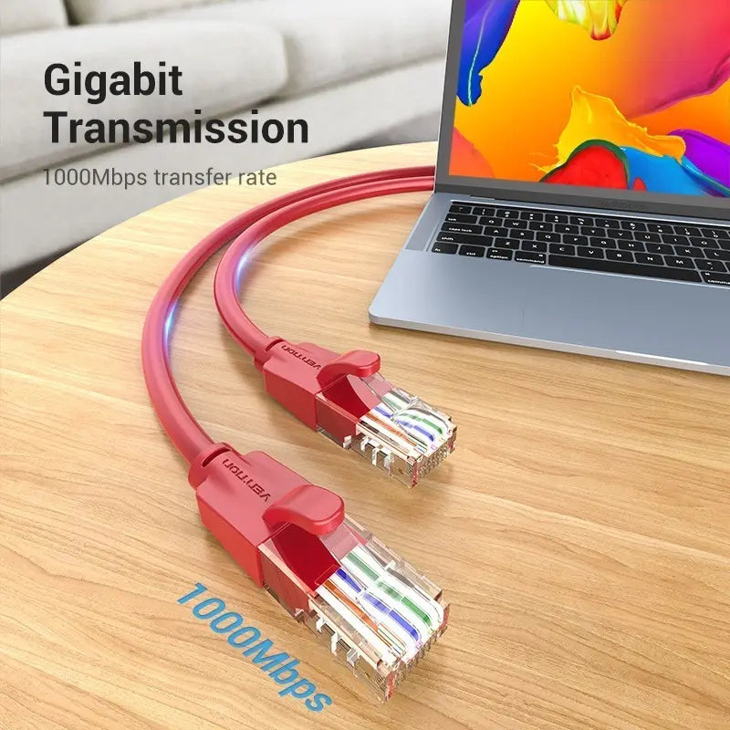 Cable De Red Patch Cord Vention Utp Cat6 2 Metros Rj45