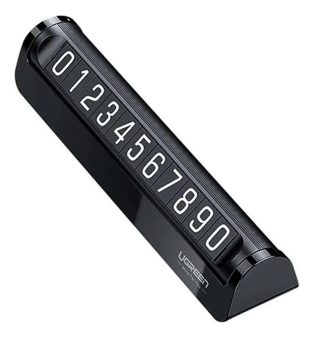 Tarjeta Para Estacionamiento Temporal Para Automovil Ugreen Negro