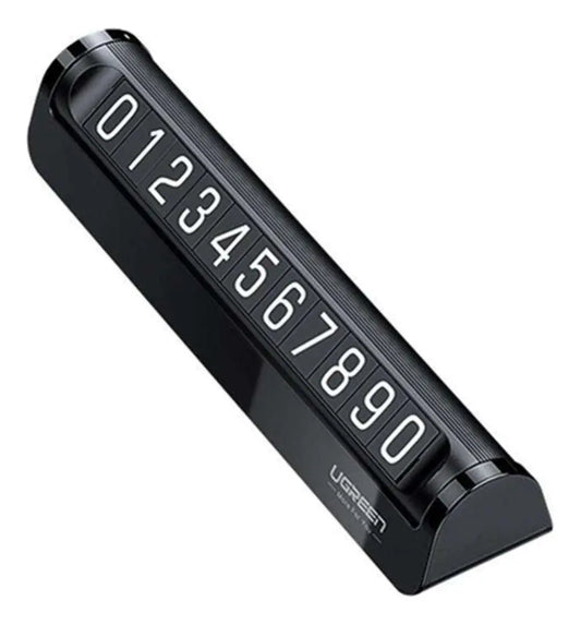Tarjeta Para Estacionamiento Temporal Para Automovil Ugreen Negro