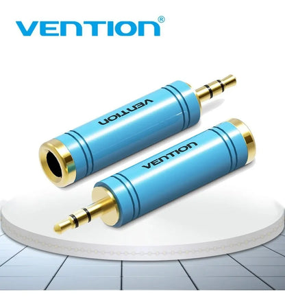 Adaptador Audio Jack 3,5mm Macho A 6,5mm Hembra - Vention